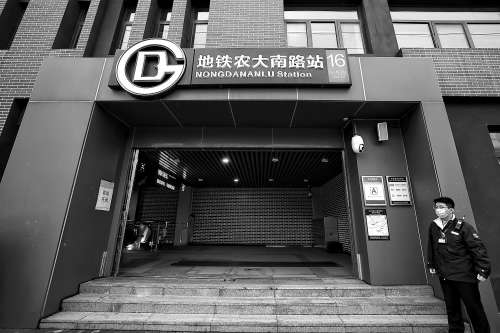16号线农大南路站a口近期开通居民少绕300米路