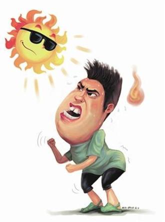 高温会令人情绪产生<em>波动</em> 夏季要防情绪中暑【