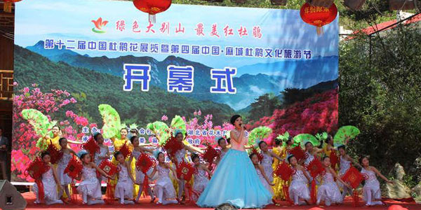 第四届中国·麻城杜鹃文化旅游节盛大开幕