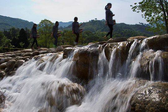 龟峰山下采茶女