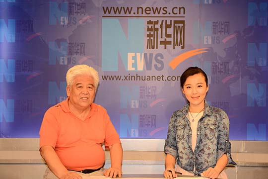 马振声接受新华网专访