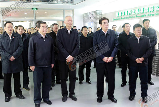 北京党政代表团赴张家口考察 郭金龙蔡奇参加