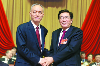 北京市十四届人大五次会议闭幕 蔡奇当选市长