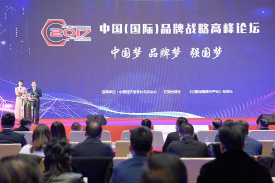 2017中国（国际）品牌战略高峰论坛现场