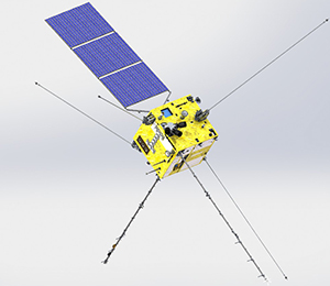 張衡一號衛星構型布局設計