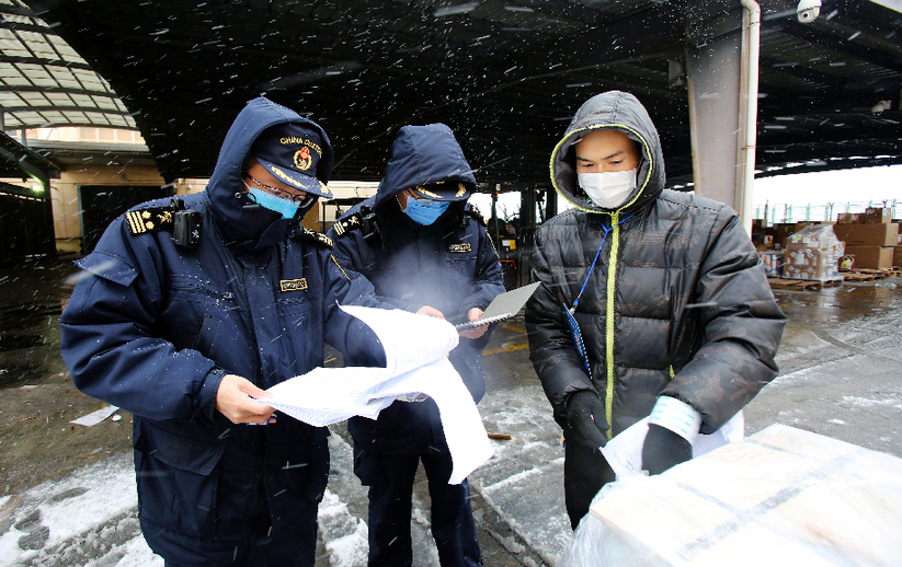 &ldquo;不到場查驗&rdquo;新模式助力企業物資高效通關