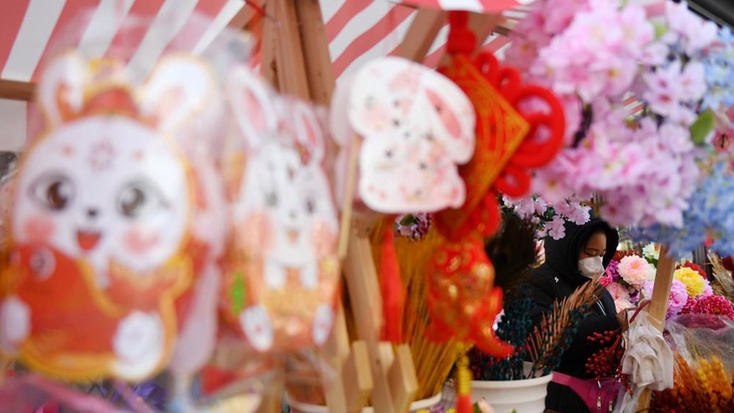 北京街头年味渐浓