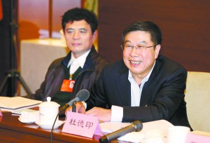 杜德印参加朝阳团分组审议