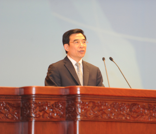 北京市市长、科博会组委会主席王安顺致辞