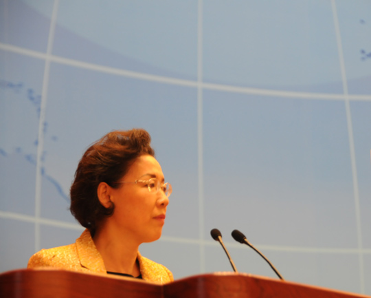 国务院国资委副主任、科博会组委会副主席黄丹华