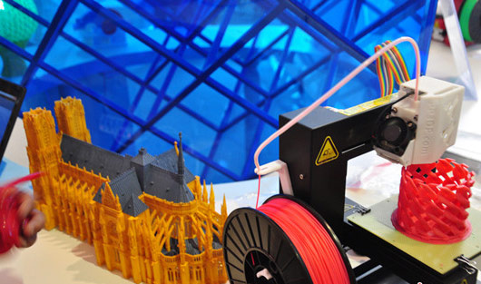 中关村自主创新成果3D打印机亮相