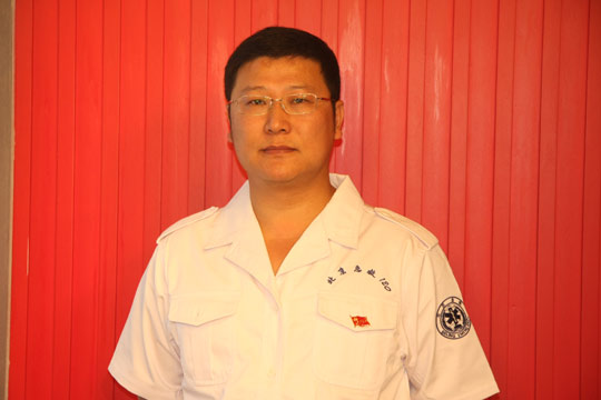 朱庆生做客新华网